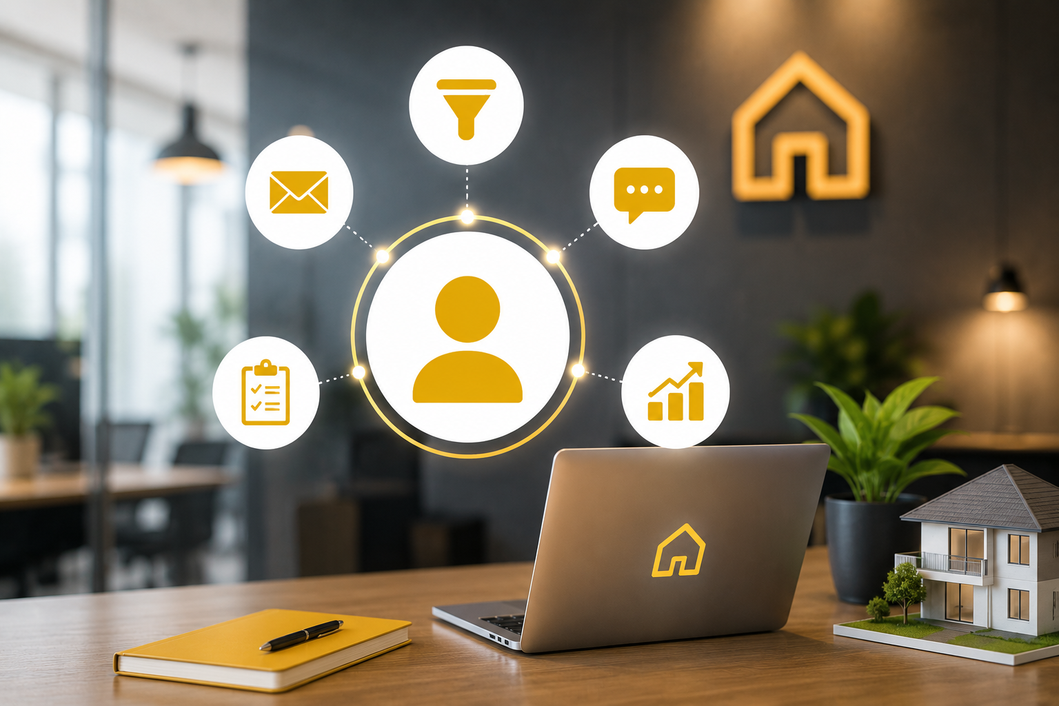 Qualificação de leads automatizada para imobiliárias